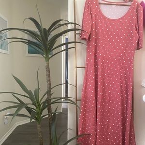 LulaRoe Anna 3x polka dot dress